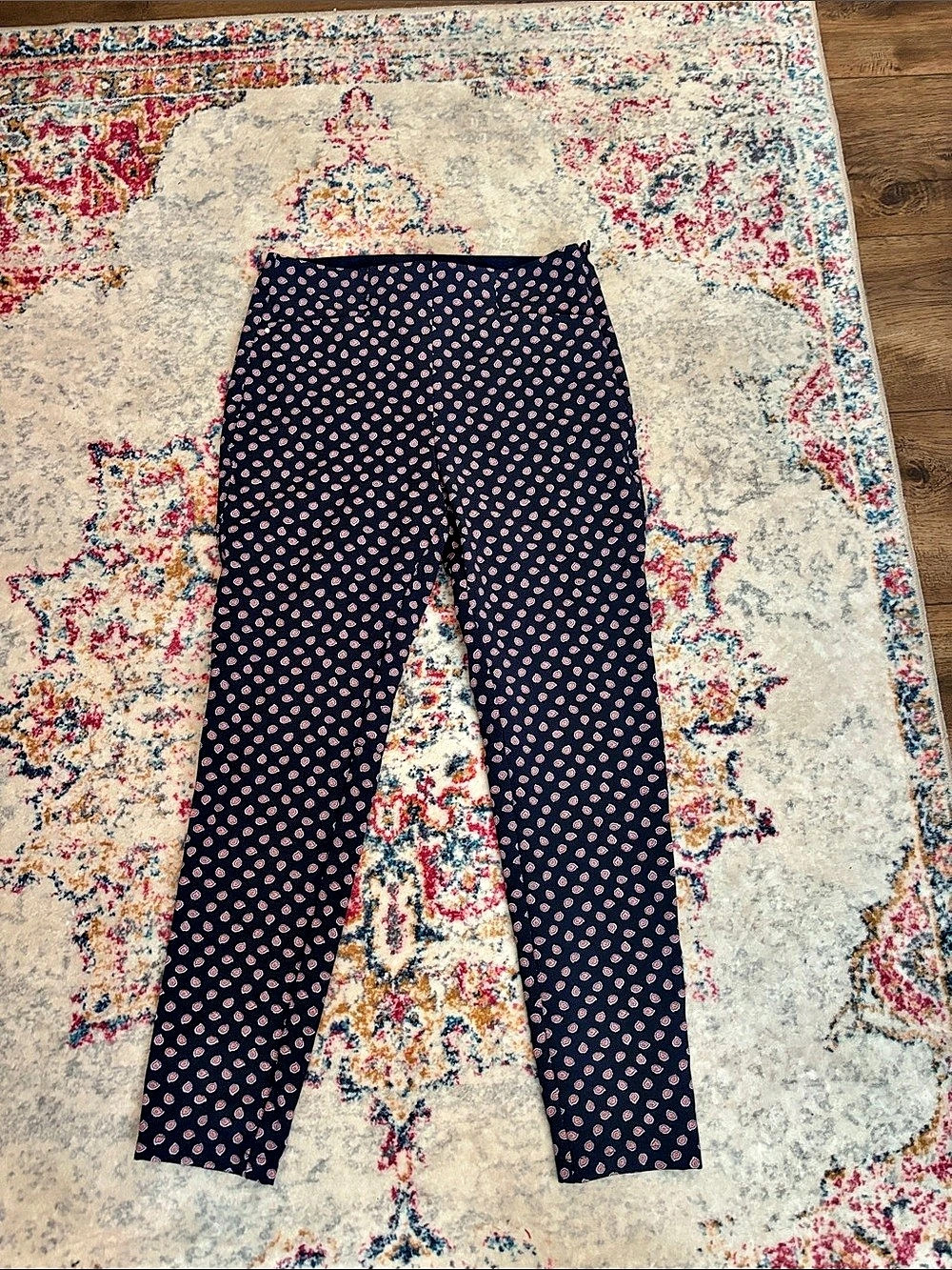 RLX Ralph Lauren Floral Athletic Pant in Blue & Pink Like New